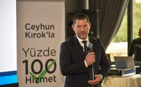 Çatalköy – Esentepe Belediyesi Başkanı Kırok, 3 yıllık görev süresini basın toplantısıyla değerlendirdi