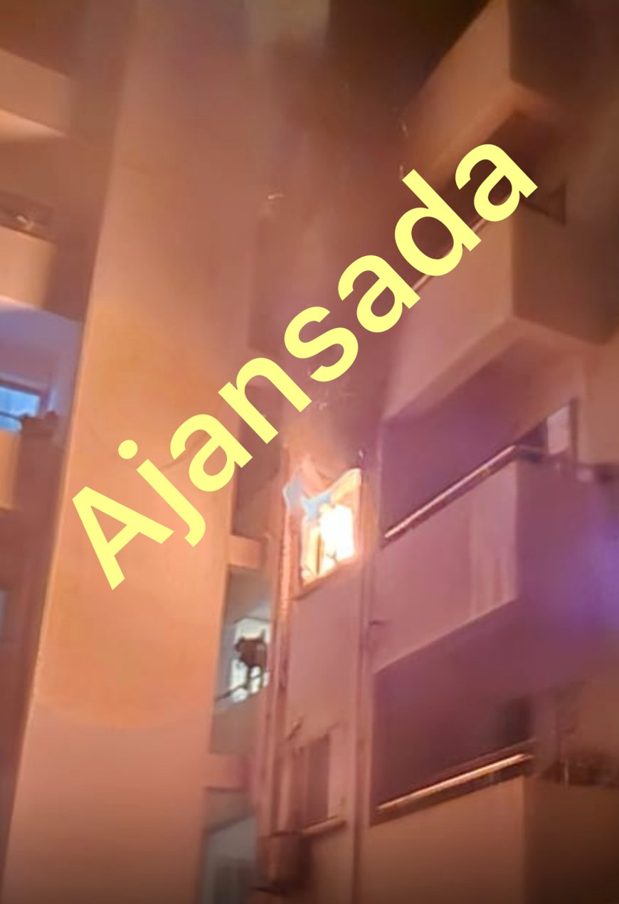 Yeniboğaziçi’nde apartman dairesinde yangın içeride mahsur kalıp bayılanlar var.