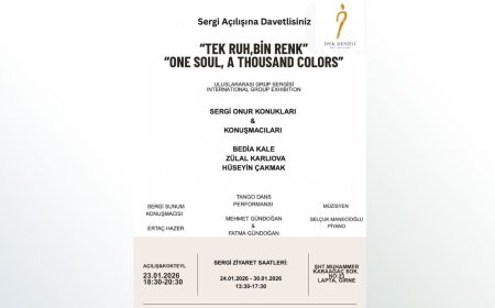 İpek Denizli Sanat Galerisi’nin “Tek Ruh, Bin Renk” adlı grup sergisi cuma günü açılacak