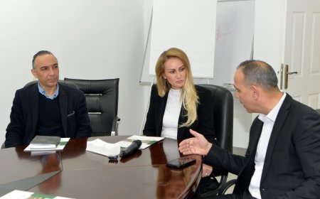 Erhürman, Haspolat Arıtma Tesisi’ni ziyaret etti