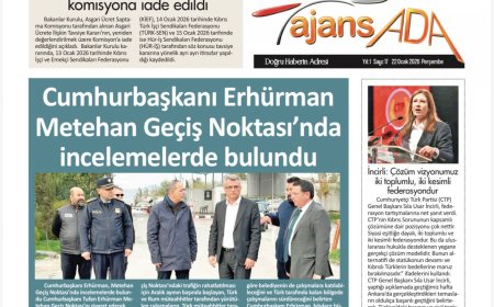 22 OCAK 2026: MANŞET