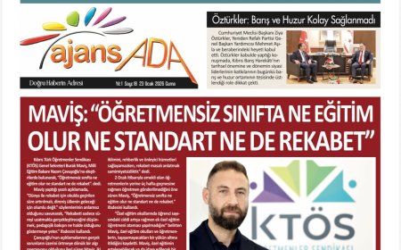 23 OCAK CUMA - AJANS ADA MANŞETİ