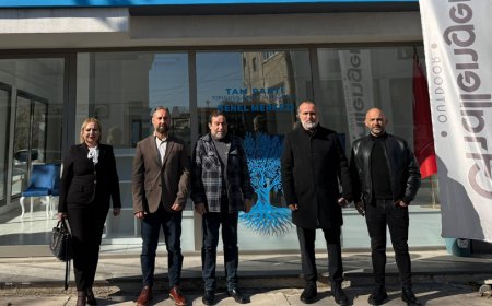 KTÖS'TEN TAM PARTİ'YE ZİYARET