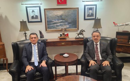 İçişleri Bakanı Dursun Oğuz’dan İslamabad’da Büyükelçiliklere ziyaret