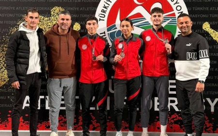 KKTC U20 Milli Takımı’ndan Türkiye Salon Şampiyonası’nda tarihi başarı: İki atlet kürsüde!