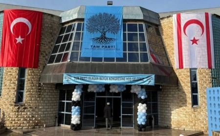 TAM Parti Birinci Olağan Büyük Kongresi Lefkoşa’da yapılıyor: Denktaş'tan yeni siyaset anlayışı hedefi