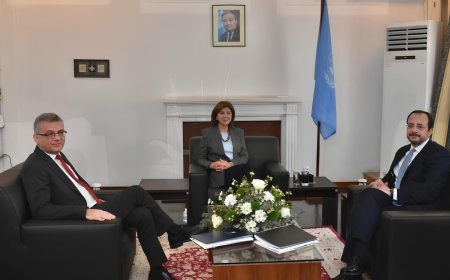 Cumhurbaşkanı ve Rum lider Holguin’in ev sahipliğinde bir araya geldi