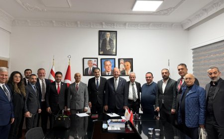 Sağlık Bakanı Dinçyürek, SATKON heyetini kabul etti