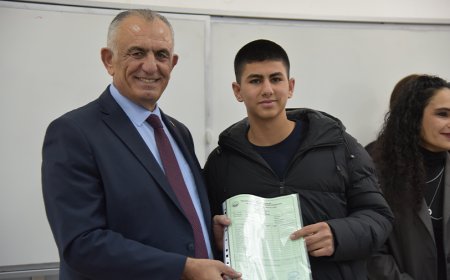 Karneler dağıtıldı, 57 bin 413 öğrenci sömestr tatiline girdi