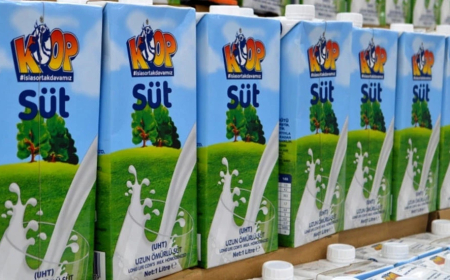 Koop-Süt ürünlerine zam: 1 litre süt 60 TL oldu