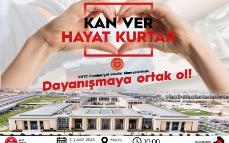 Cumhuriyet Meclisi’nde Kan Ver “Dayanışmaya Ortak Ol” etkinliği