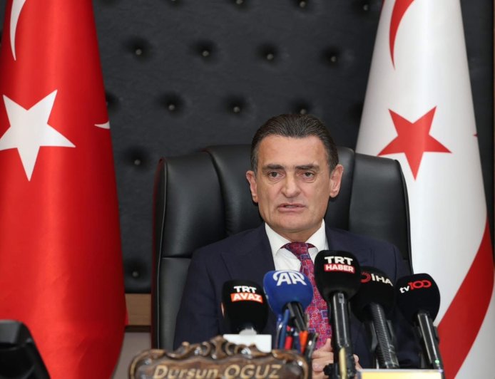 İÇİŞLERİ BAKANI DURSUN OĞUZ: “KKTC GÜVENLİ BİR DEVLETTİR, SUÇ ÖRGÜTLERİNE ASLA GEÇİT VERİLMEYECEKTİR “