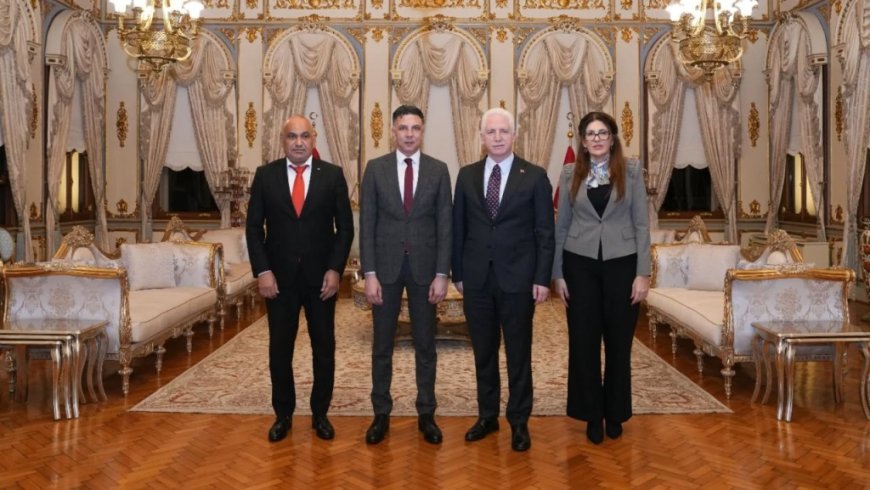 Gönyeli-Alayköy Belediye Başkanı Amcaoğlu’ndan Vali Davut Gül’e Ziyaret