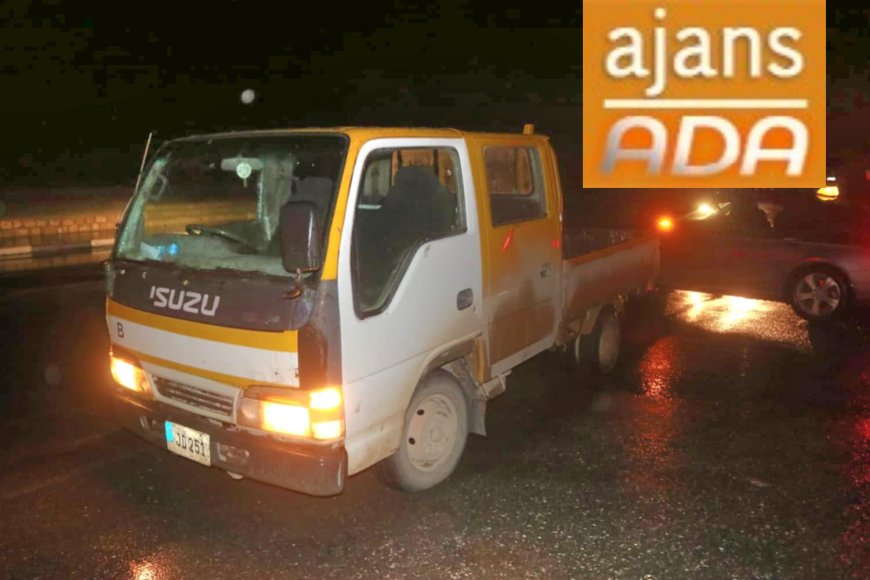 GAZİMAĞUSA’DA VAN ARAÇ YAYAYA ÇARPTI