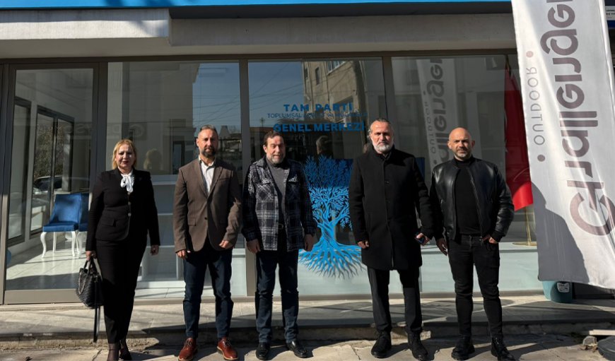 KTÖS'TEN TAM PARTİ'YE ZİYARET