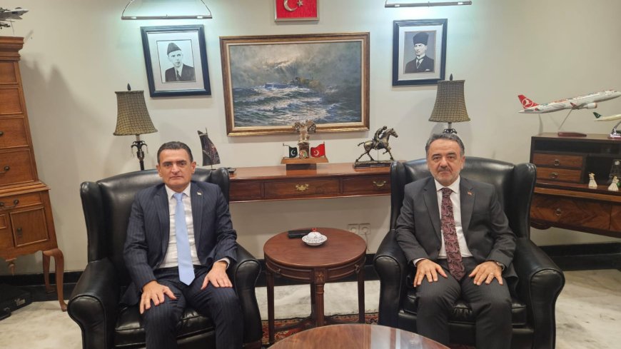 İçişleri Bakanı Dursun Oğuz’dan İslamabad’da Büyükelçiliklere ziyaret
