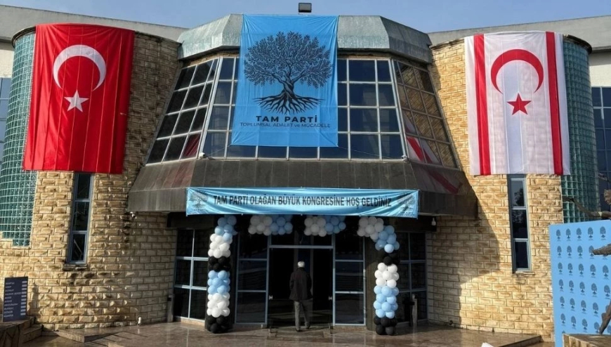 TAM Parti Birinci Olağan Büyük Kongresi Lefkoşa’da yapılıyor: Denktaş'tan yeni siyaset anlayışı hedefi