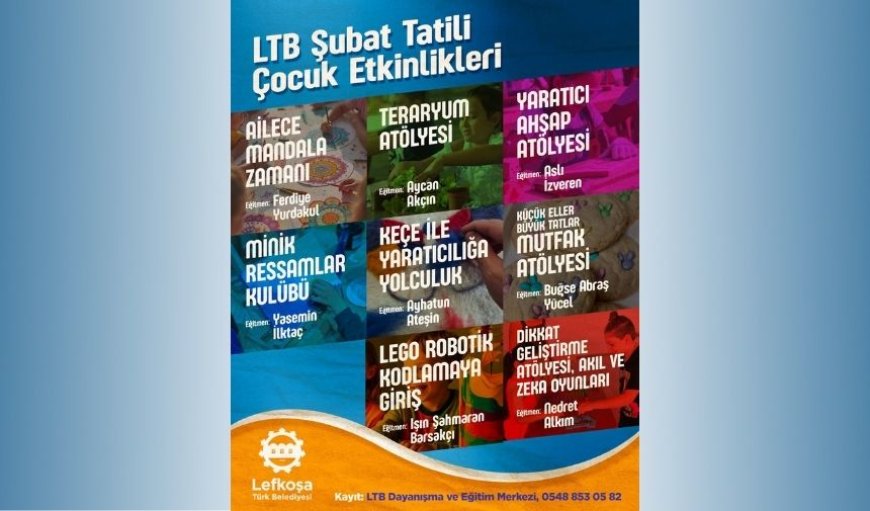 LTB çocuk etkinlikleri için kayıtlar başladı