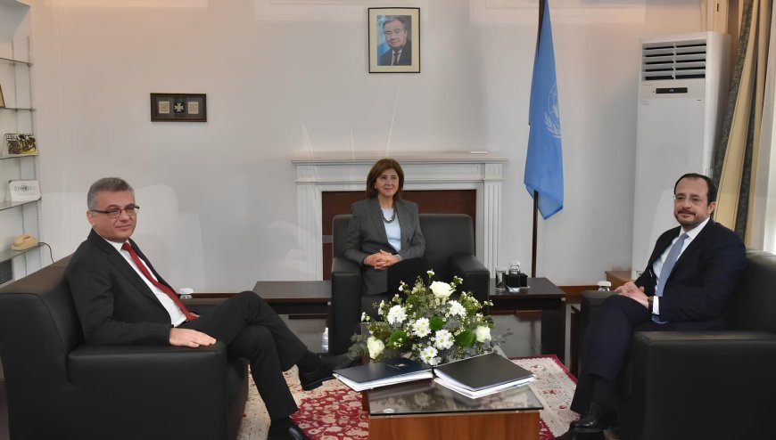 Cumhurbaşkanı ve Rum lider Holguin’in ev sahipliğinde bir araya geldi