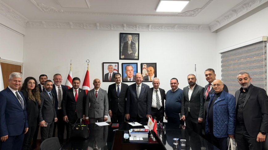 Sağlık Bakanı Dinçyürek, SATKON heyetini kabul etti