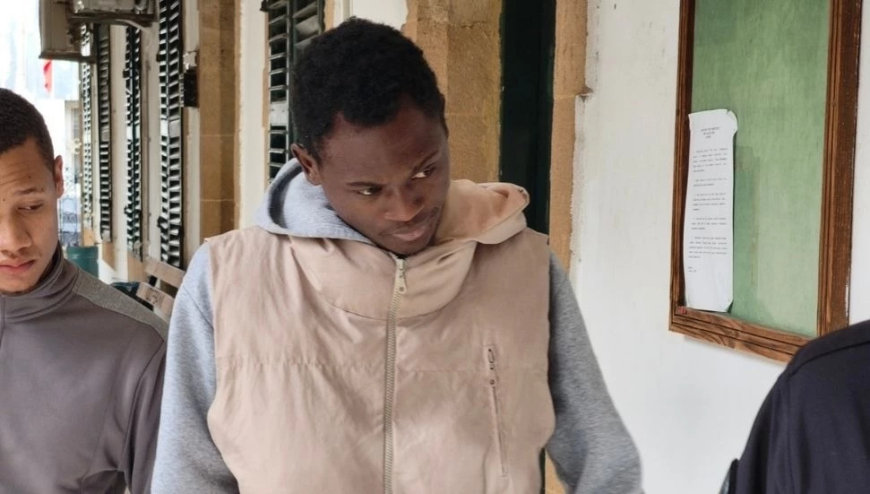 Ercan'da bulunan mescitte kaçak yaşadığı tespit edilen zanlı 3 gün tutuklu kalacak