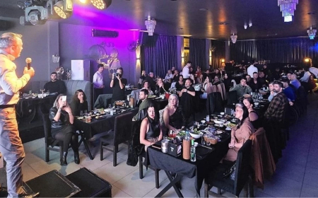 KKTC Vakıflar Tekerlekli Sandalye Basketbol Takımı galibiyetin ardından moral gecesi düzenledi