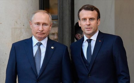 Macron, Putin ile diyaloğun yeniden başlatılması için hazırlık içinde olduklarını söyledi