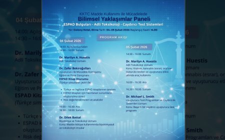 “KKTC Madde Kullanımı ile Mücadelede Bilimsel Yaklaşımlar Paneli” düzenlenecek