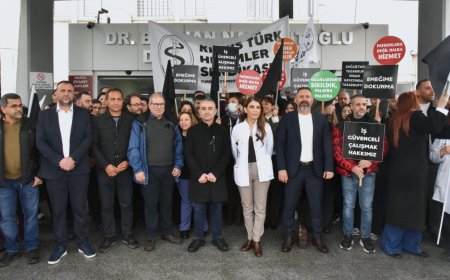 Tıp-iş bugün tam gün grevde...Gürkut: “Sağlık hizmetleri, hasta sayısı ve talebe cevap veremez hale getirildi”