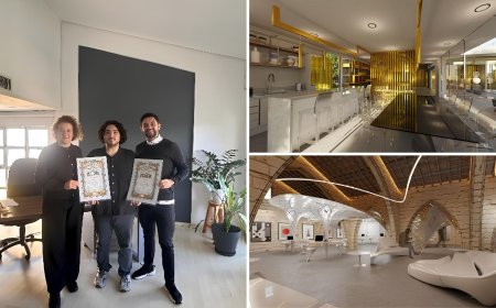 DAÜ İç Mimarlık öğrencisi Dorukhan Ayhan Golden Trezzini Awards’ta iki Platinum Ödülü kazandı