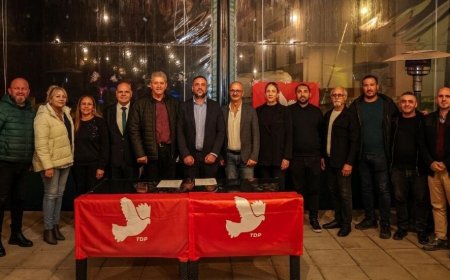 TDP Lefke İlçesi 9. Olağan Kongresi yapıldı…Karabetça yeniden başkan seçildi