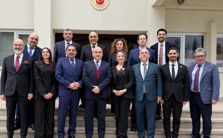 GİKAD ve TÜRKONFED’ten Türkiye Cumhuriyeti Lefkoşa Büyükelçiliği’ne ziyaret