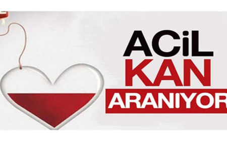 Dilek Çavuş için acil 0 Rh - kan aranıyor