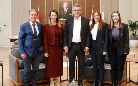 Cumhurbaşkanı Tufan Erhürman, Kıbrıs Türk Biyologlar Derneği yönetimini kabul etti