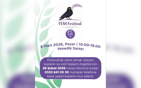 CTP Kadın Örgütü Mağusa İlçesi, “Fem Festival” düzenleyecek