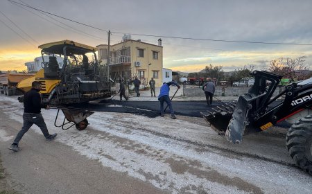 Zeybekköy’de su altyapısı yenilendi, asfaltlama süreci başladı