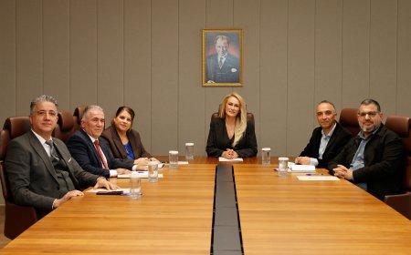 Nilden Bektaş Erhürman, fidan dikimi ve ağaçlandırma çalışmaları ile ilgili eğitim daire müdürleriyle görüştü