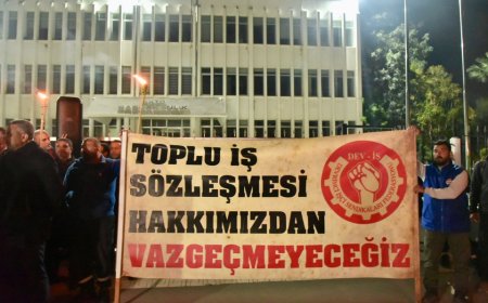 Kamuda örgütlü beş sendika yürüyüş düzenledi