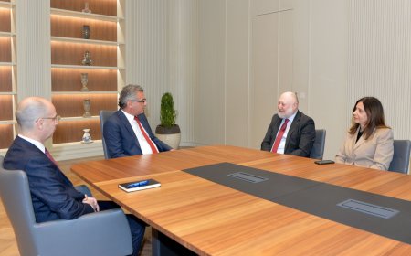 Cumhurbaşkanı Tufan Erhürman, UNDP Kıbrıs Ofisi Direktörü Jakhongir Khaydarov’ı kabul etti