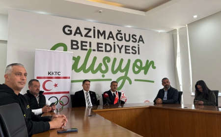 Kıbrıs’ın ilk "Olimpik Temalı Park" projesi tanıtım toplantısı Gazimağusa Belediyesi'nde yapıldı