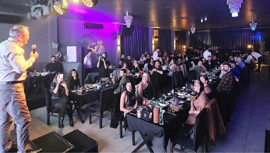 KKTC Vakıflar Tekerlekli Sandalye Basketbol Takımı galibiyetin ardından moral gecesi düzenledi