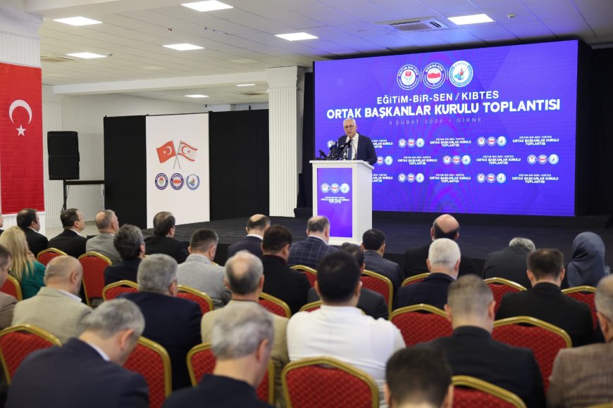 KIBTES ve Eğitim-Bir-Sen başkanlar kurulu Girne’de toplandı