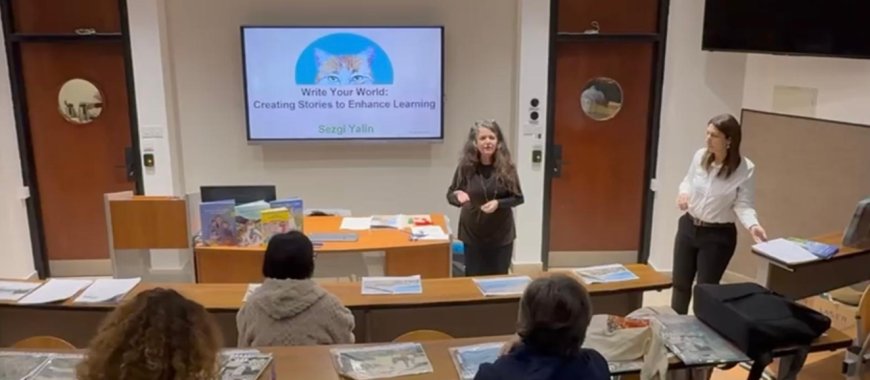 Sezgi Yalın, "Hans Christian Andersen ve ALMA Ödülleri 2026: Kelime ve İmgenin Anlatı Yolları" başlıklı konferansa katıldı