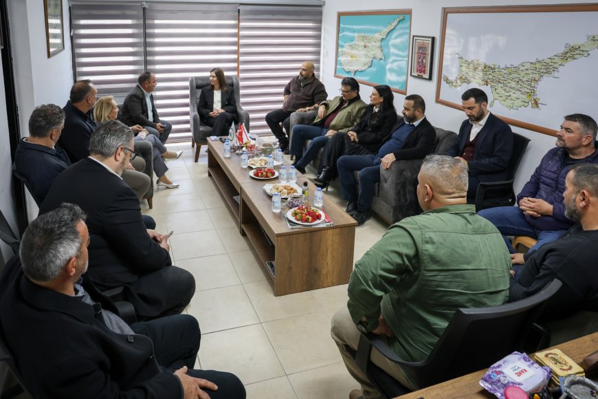 CTP, Muhtarlar Derneği ile bir araya geldi