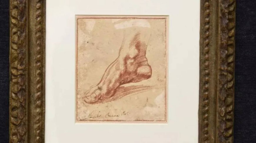 Michelangelo’ya ait ayak çizimi 29 milyon dolara satıldı: Rönesans’ın paha biçilemez eseri