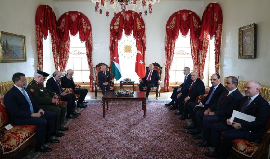 Ürdün Kralı 2. Abdullah Türkiye’de