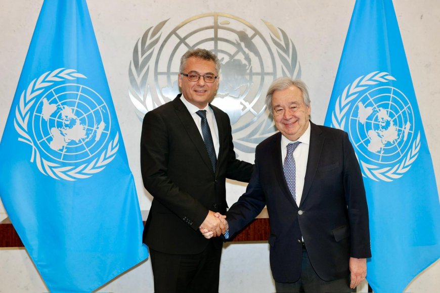 Cumhurbaşkanı Erhürman – Guterres görüşmesi sona erdi