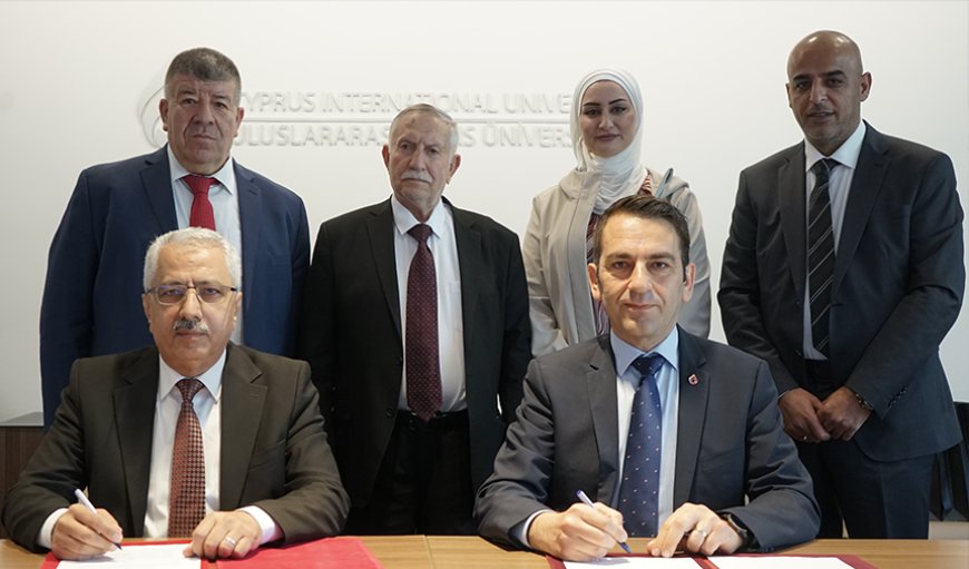 UKÜ, Palestine Polytechnic University ile iş birliği protokolü imzaladı