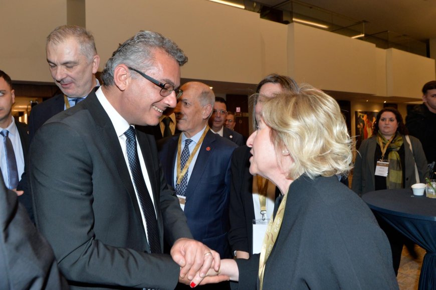 Cumhurbaşkanı Erhürman, İstanbul'da Bab-ı Âli Toplantıları'nda konuştu: