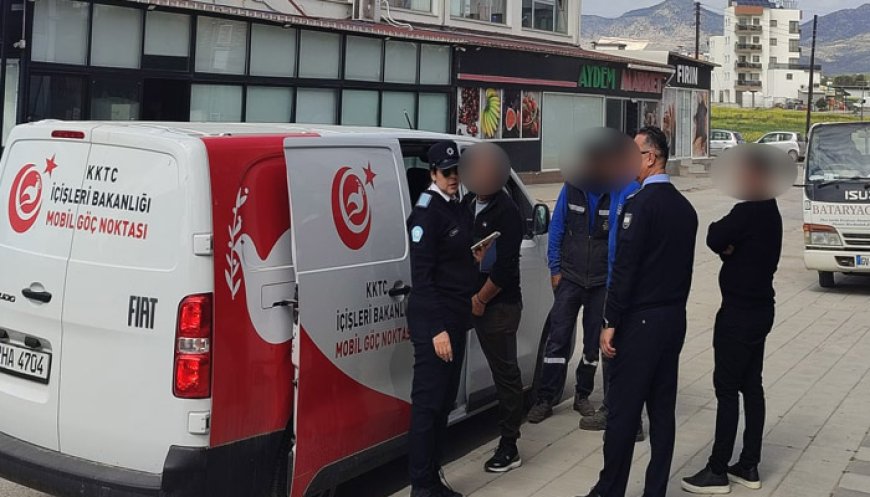 Ülkede ikamet izinsiz kalan 7 kişi tespit edildi